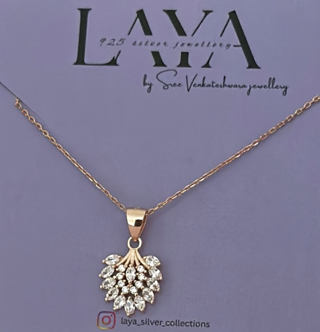 Sunburst Sterling Silver Pendant