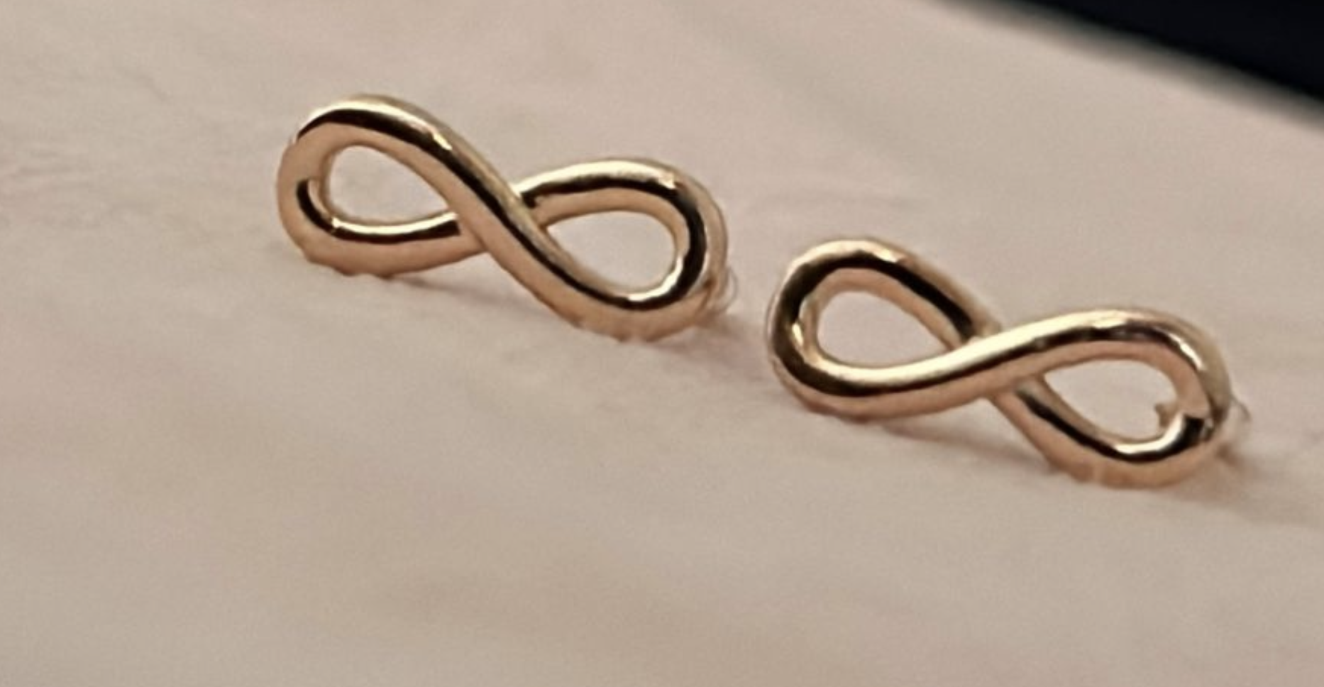 Silver Infinity Studs